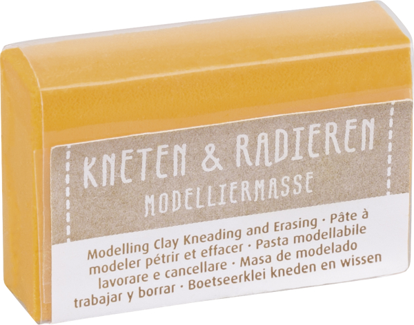 Kneten & Radieren Mod.Masse gelb 20g - 212159002