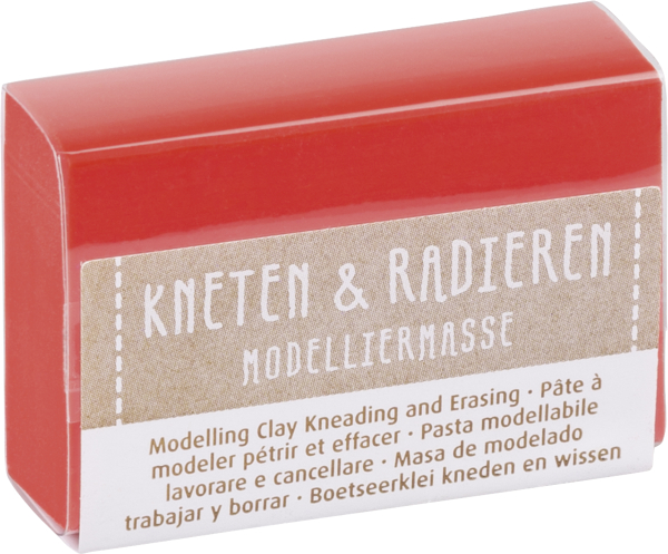 Kneten & Radieren Mod.Masse rot 20g - 212159003