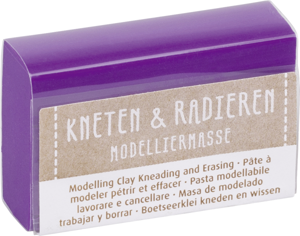 Kneten & Radieren Mod.Masse violett 20g - 212159005