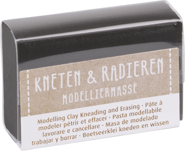 Kneten & Radieren Mod.Masse schwarz 20g - 212159011