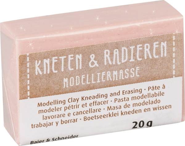 Kneten & Rad.Mod.Masse Gli.rose20g