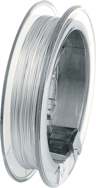 Nyloncoated 0,3mm 25m stahl