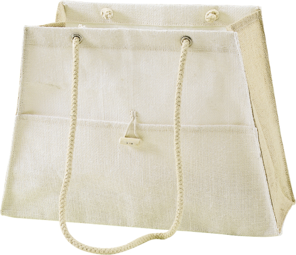 100% Jute City Bag 29x40x13cm - 212305602