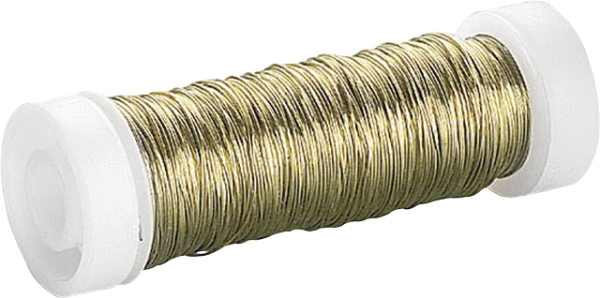 Lackdraht 0,5mm 50m gold - 216435696