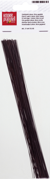 Stieldraht 0,4mm 20cm geglüht - 216475205