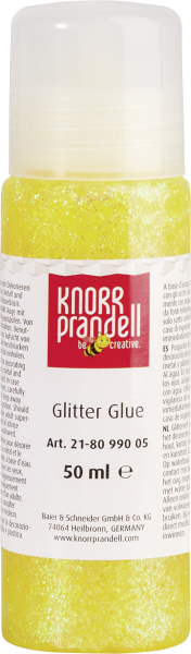 KnorrPrandel Glitter Glue 50ml gelb - 218099005