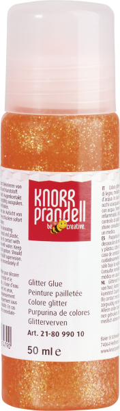 KnorrPrandel Glitter Glue 50ml neonorang - 218099010