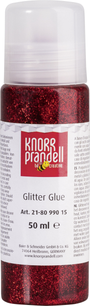 KnorrPrandel Glitter Glue 50ml rot - 218099015