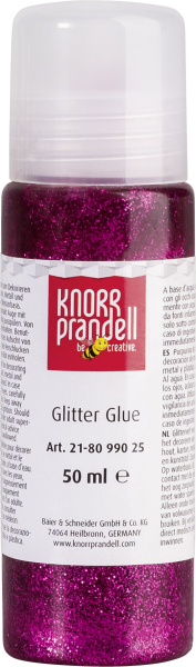 KnorrPrandel Glitter Glue 50ml pink