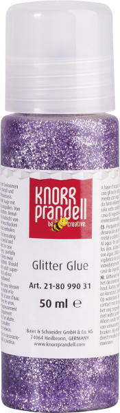 KnorrPrandel Glitter Glue 50ml lila - 218099031