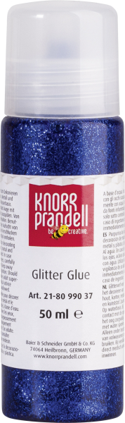 KnorrPrandel Glitter Glue 50ml d-blau - 218099037