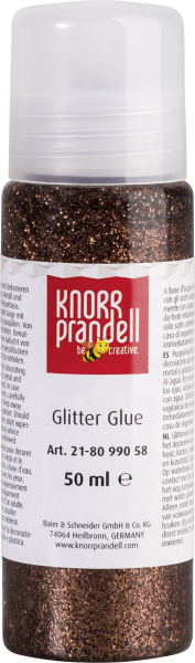 KnorrPrandel Glitter Glue 50ml braun - 218099058