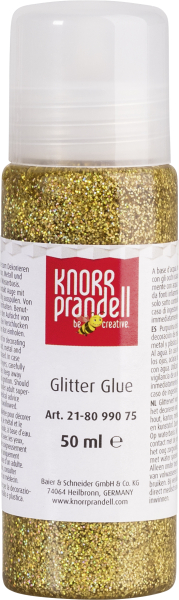 KnorrPrandel Glitter Glue 50ml gold rege