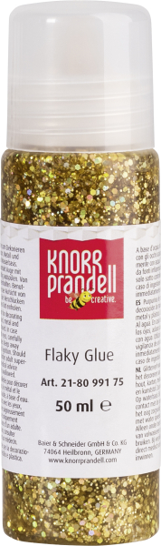 Flaky Glue 50ml gold regenbogen - 218099175