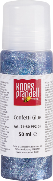 Confetti Glue 50ml Fische blau - 218099205