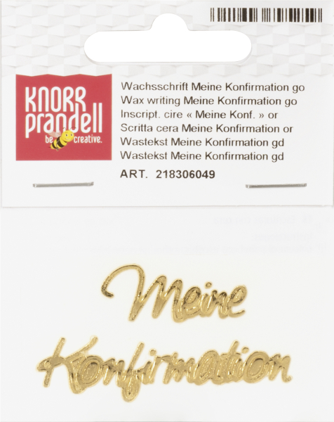 Knorr Prandell Wachsschrift - 218306049