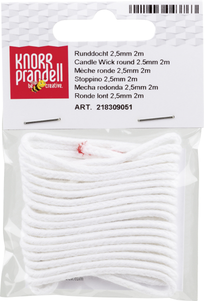 Knorr Prandell Runddocht 2,5mm 2m - 218309051