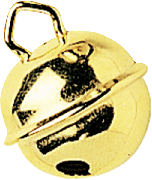 Metallglöck.9mm gold 5er