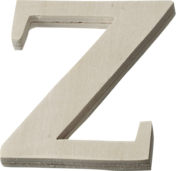 Holzbuchstabe Z 4cm - 218735633