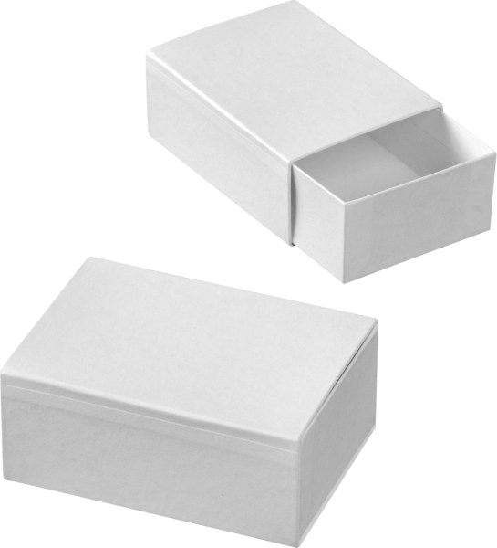 Pappbox Schieb 68x50x29mm weiß