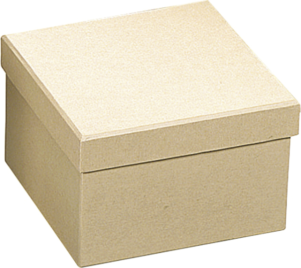 Pappbox quad.15x15x10cm