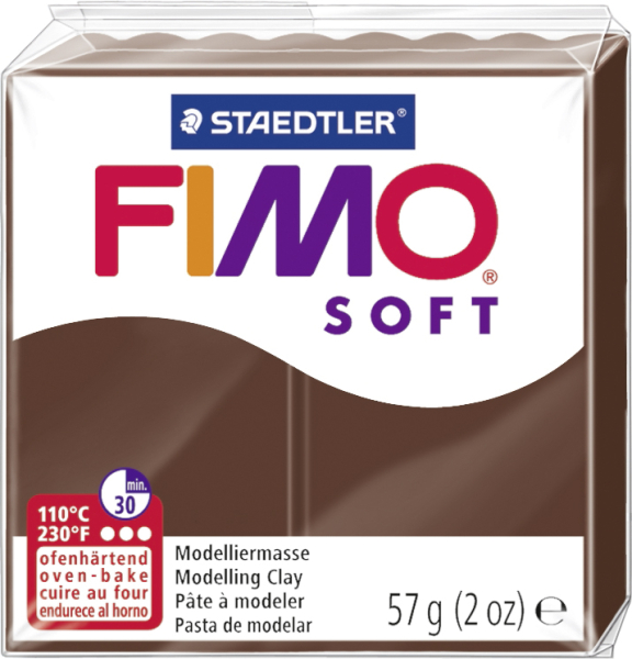 Fimo soft schoko Modelliermasse