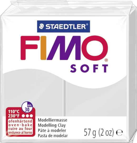 Fimo soft delfingrau  Modelliermasse - 802080