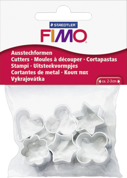 Fimo Ausstechformen metall 4 cm - 872403