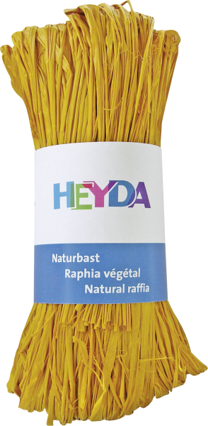 Heyda Naturbast 50g gelb