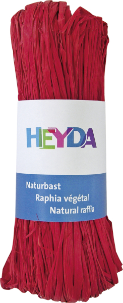 Heyda Naturbast 30m rot