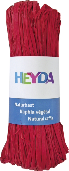 Heyda Naturbast 30m rot - 87791