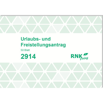 RNK Urlaubsantrag A6 - 2914