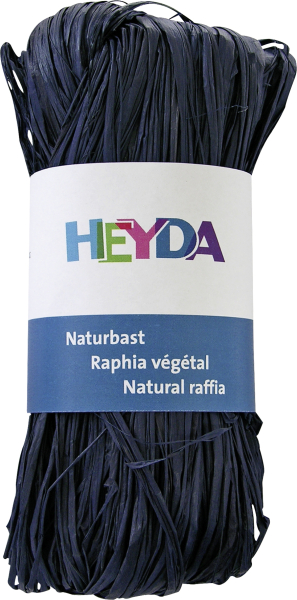 Heyda Naturbast 204887793 blau 50g - 295818