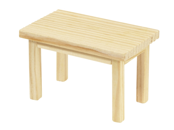 Hobbyfun Holztisch rechteckig 8,5x5cm - 3270169