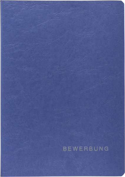 Brunnen Bewerbungsmappe blau - 102012630