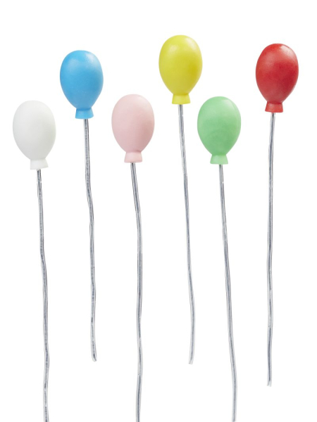 HobbyFun Luftballons 1,6 x 2,4 cm - 3481199