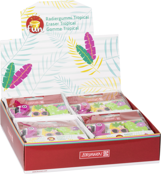 Radiergummi 3er Set Tropical - 102737902