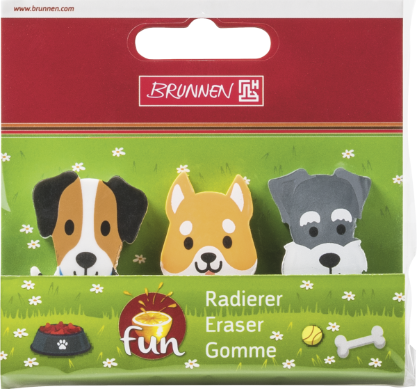 Radiergummi Hund 3er - 102738102