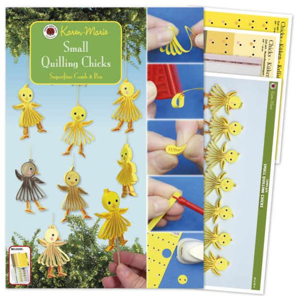 Karen Marie Small Quilling Chicks - 351