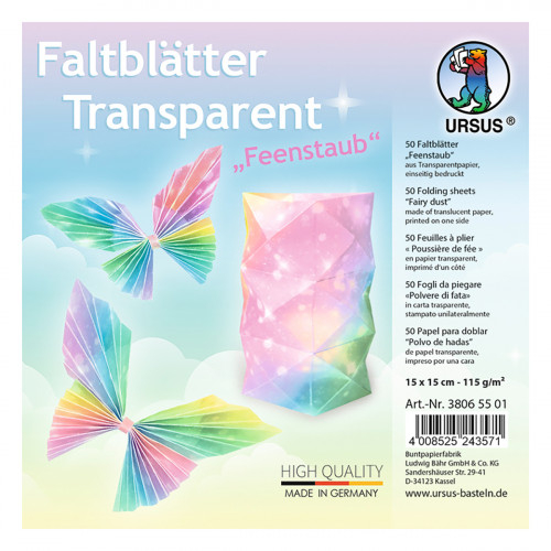 Bähr Transparentpapier Faltblätter - 38065501