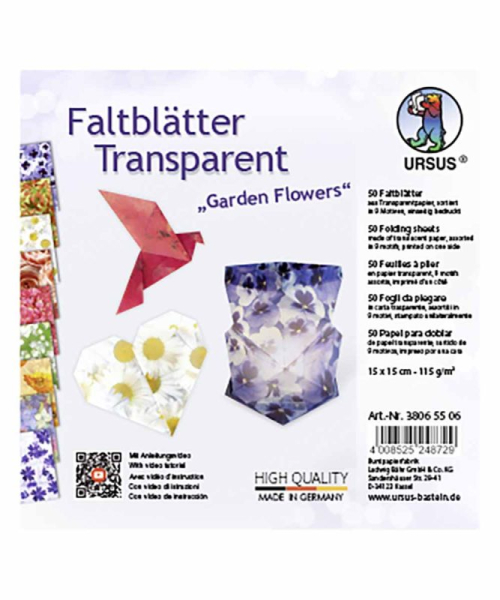 Bähr Transparentpapier Faltblätter - 38065506