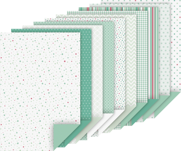 Heyda KartonBlock Türkis/Mint 20er - 204712103