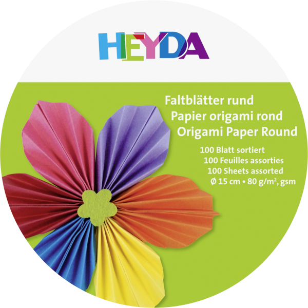 Heyda Faltblätter  rund 100 Blatt - 204875615