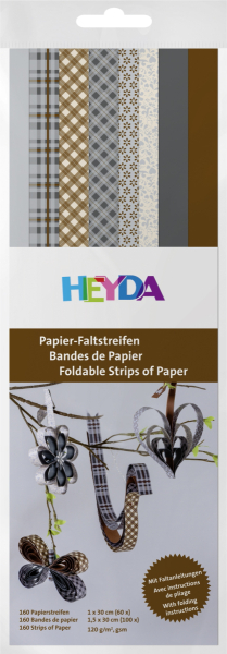 Heyda Papier-Faltstreifen 160 Stück 30cm - 204875665