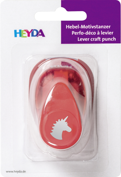 Heyda Motivstanzer Einhorn klein - 203687466