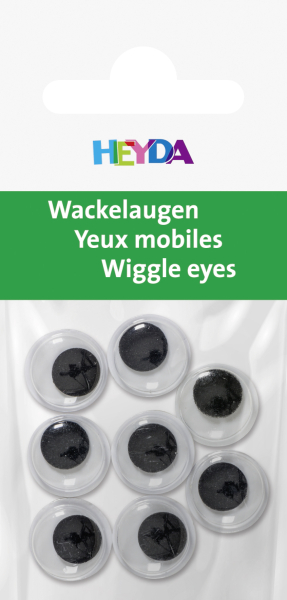 Heyda Wackelaugen sk rund 12mm - 4888112