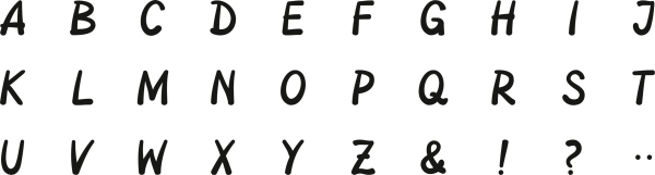Heyda Stempelset Alphabet 30 Stück - 4888479