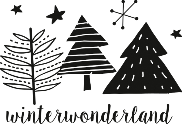 Stempel Winterwonderland