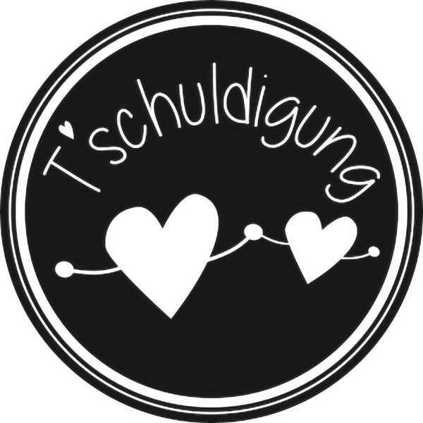 Stempel rund Tschuldigung - 211803016