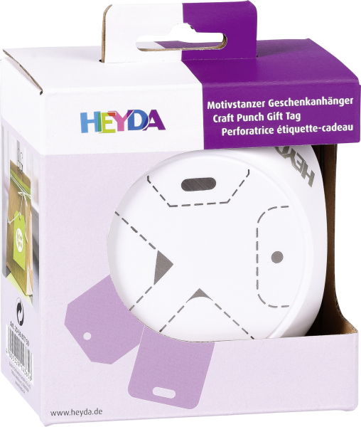 Heyda Motivstanzer Geschenkanhänger - 203687750